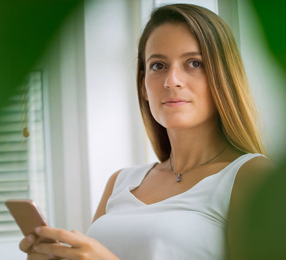 Eine Person, die Orientierung und Unterstützung sucht